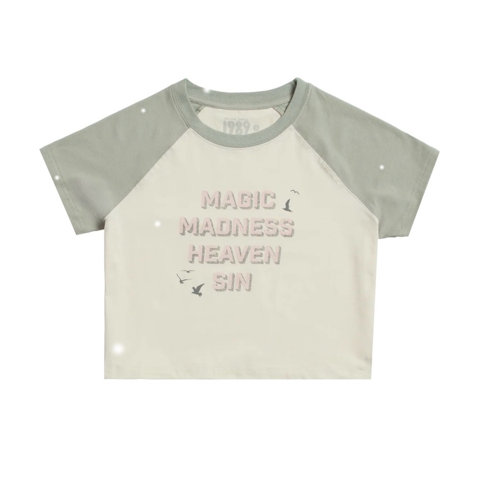 Taylor Swift Merch: Magic, Madness, Heaven, Sin Baby T-Shirt